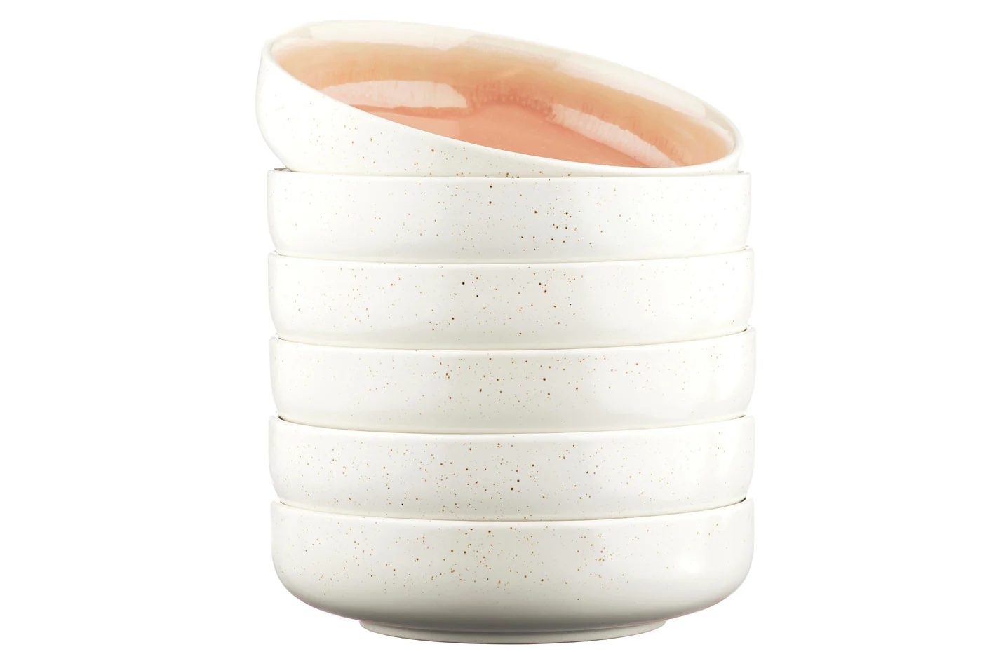 Bol OXYGEN Ø22cm - 6 pièces - Rose poudre - Image 3