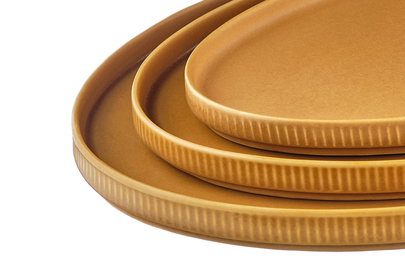 Plateau de service SCANDI - 3 pièces - Ocre - Image 7
