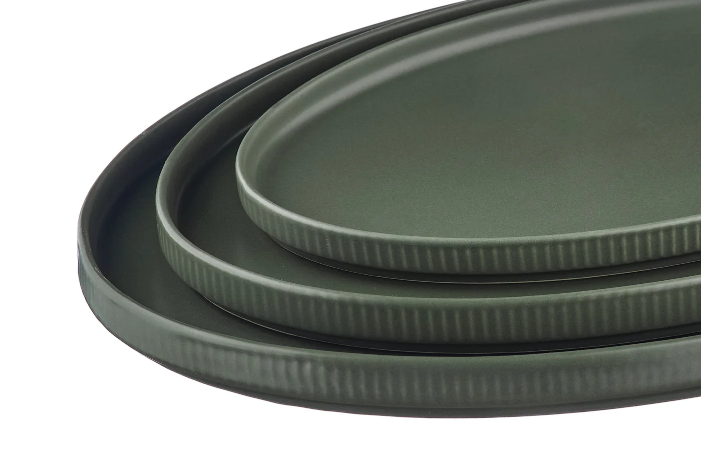 Plateau de service SCANDI - 3 pièces - Olive - Image 8