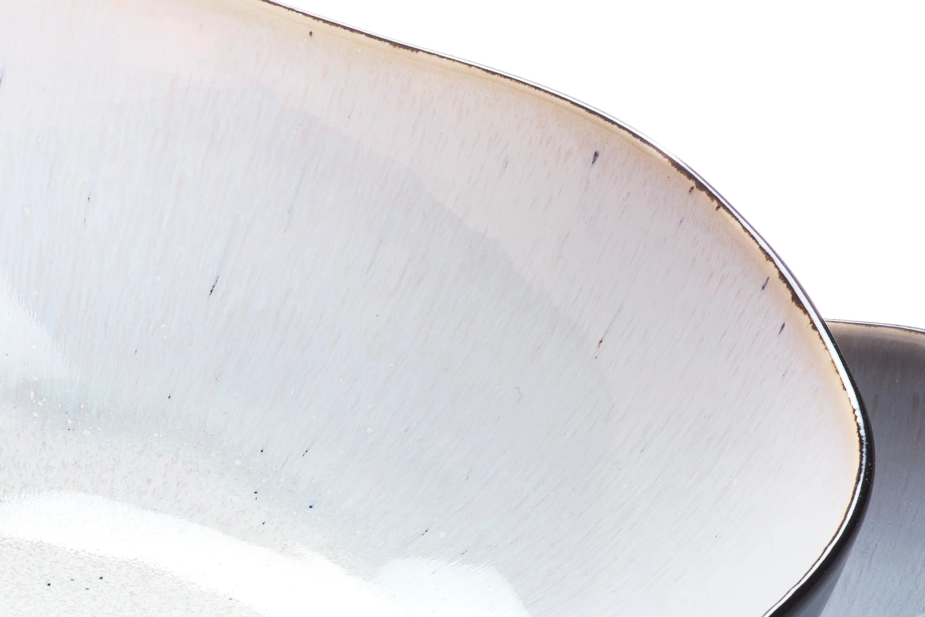 Saladier IRIS Ø24cm et Ø28,5cm - 2 pièces - Blanc ivoire - Image 6