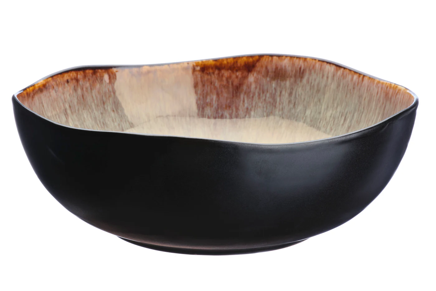 Saladier IRIS Ø24cm et Ø28,5cm - 2 pièces - Marron sauvage - Image 4