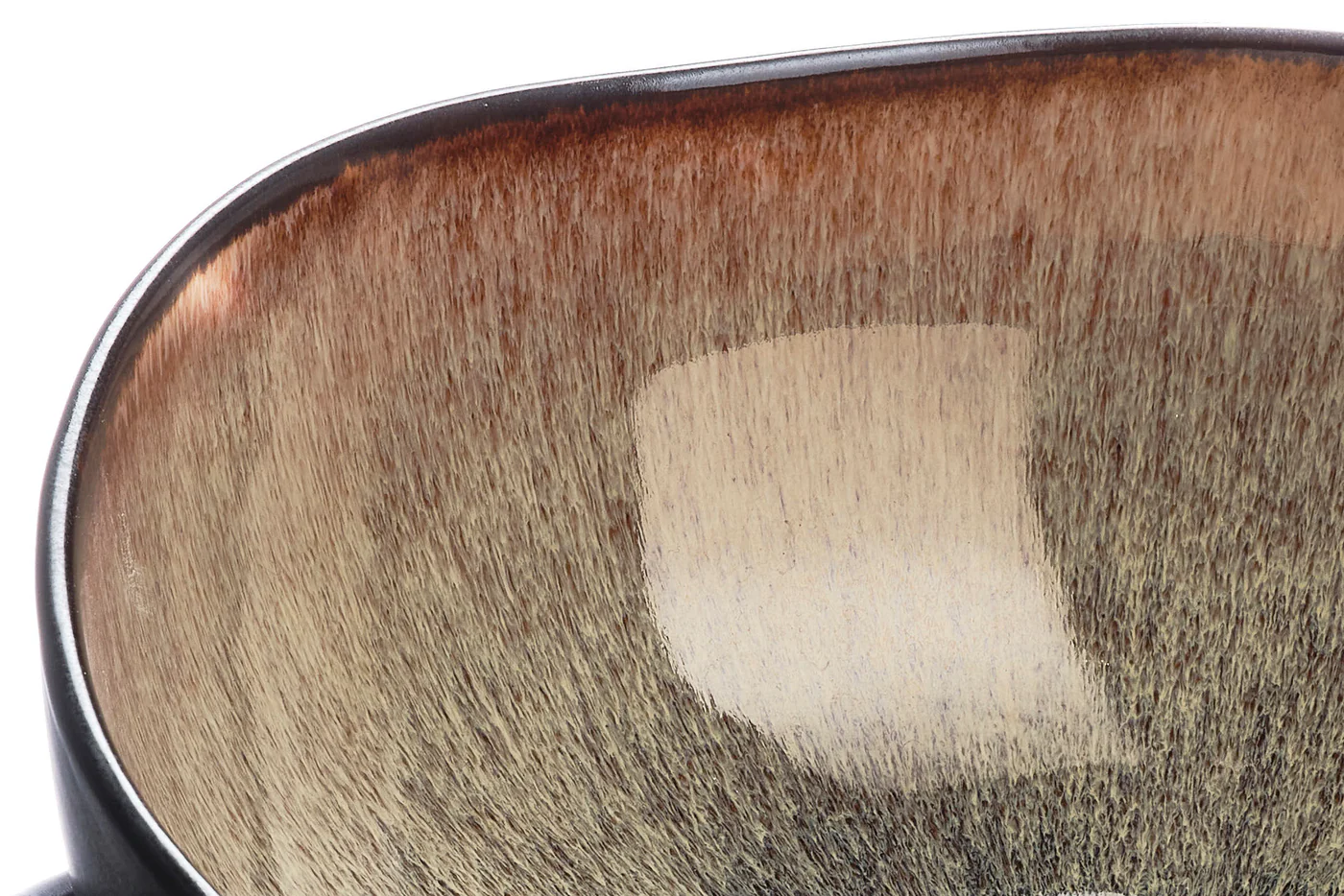 Saladier IRIS Ø24cm et Ø28,5cm - 2 pièces - Marron sauvage - Image 6