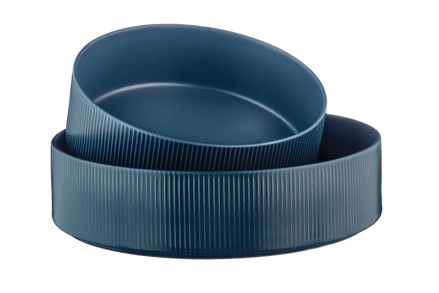 Saladier SCANDI Ø21,5cm et Ø27,5cm - 2 pièces - Marine - Image 3