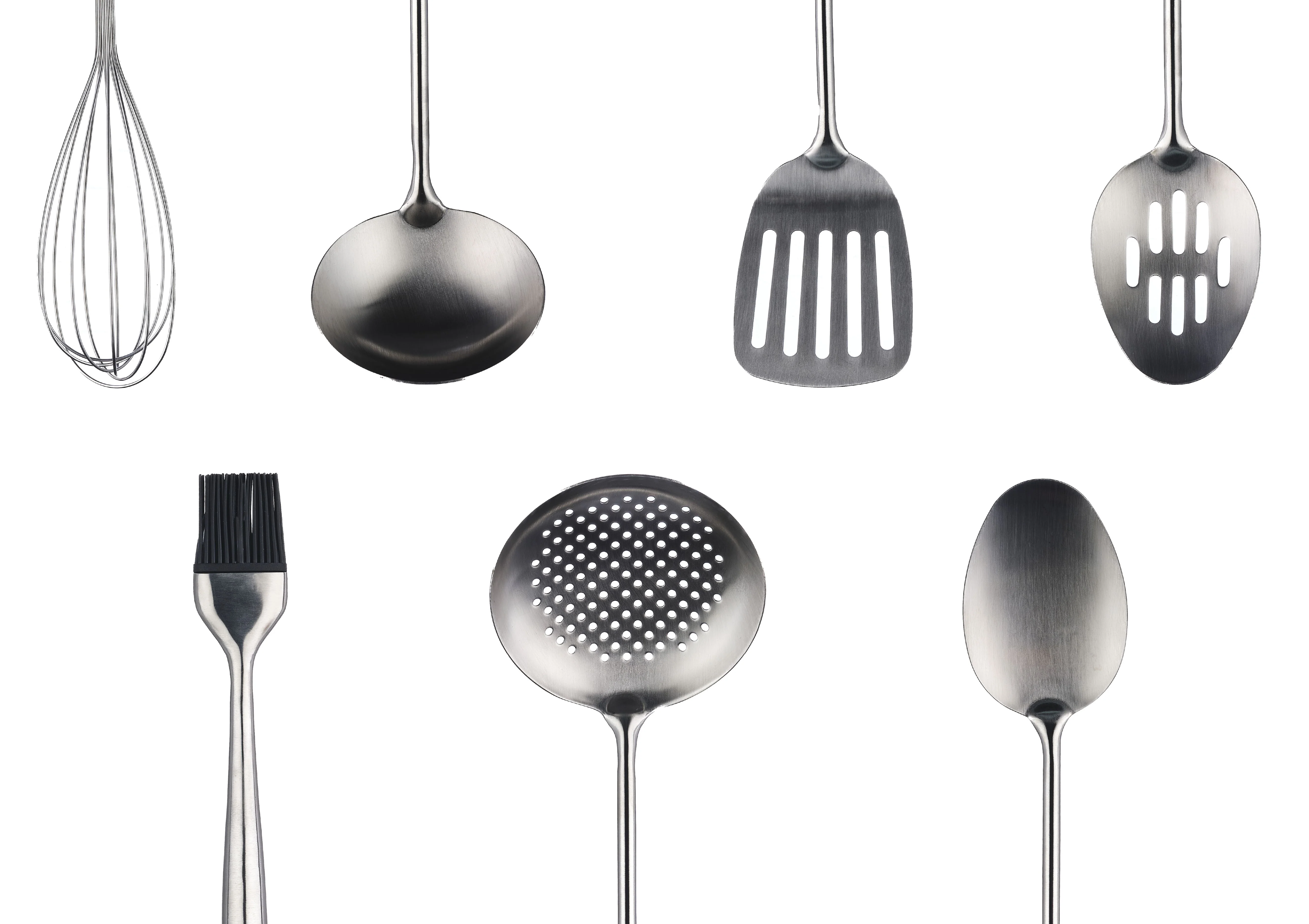 Set d'ustensiles de cuisine en acier inoxydable STAL - 10 pièces - Image 4